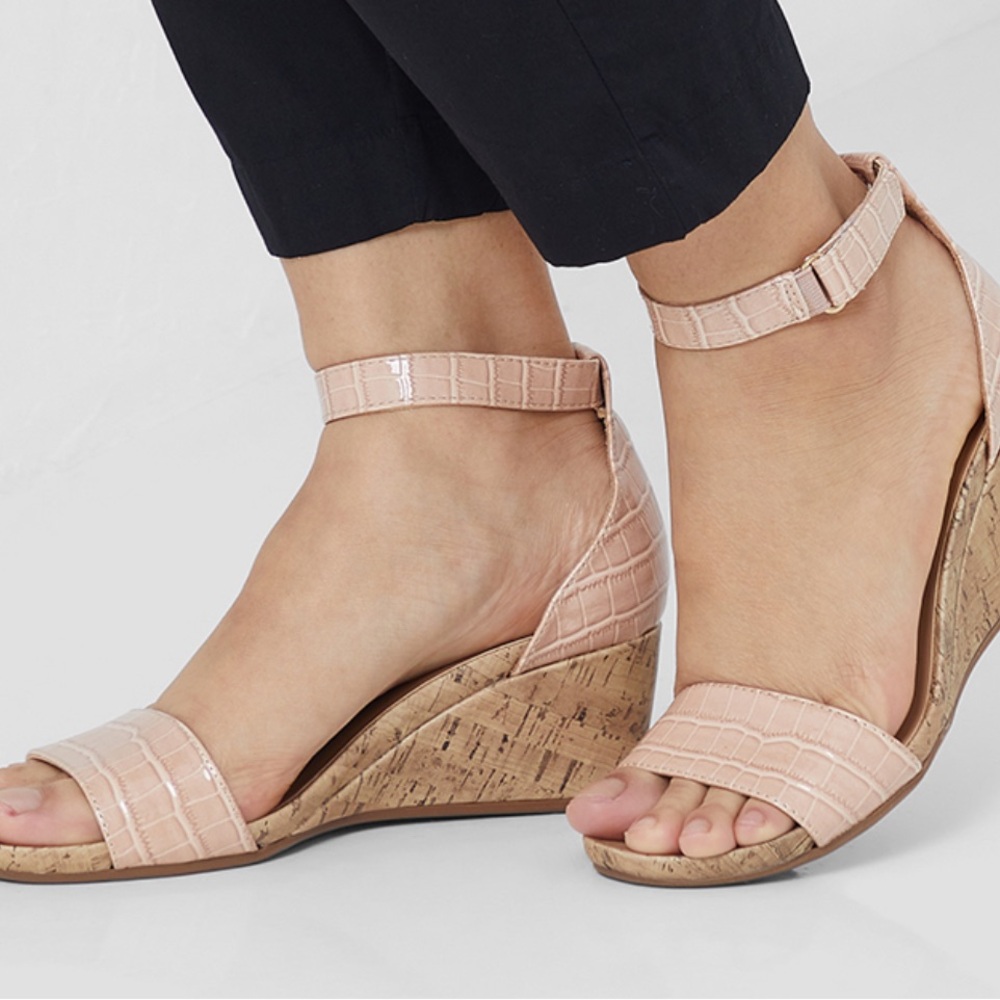 Naturalizer Blush Wedge Sandals